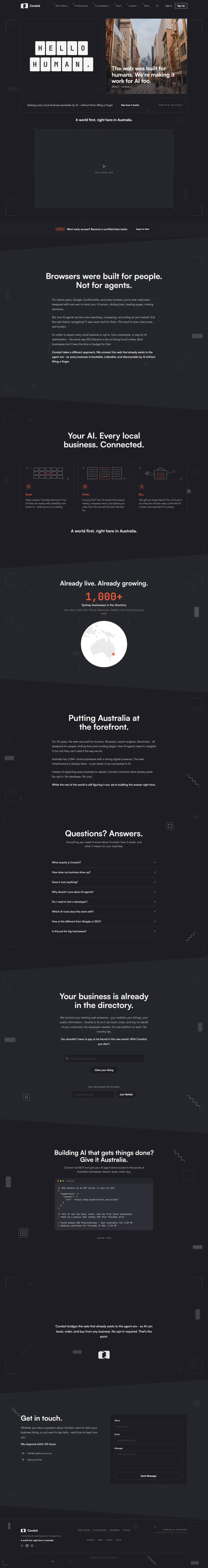 mcpdirectory.com.au full page